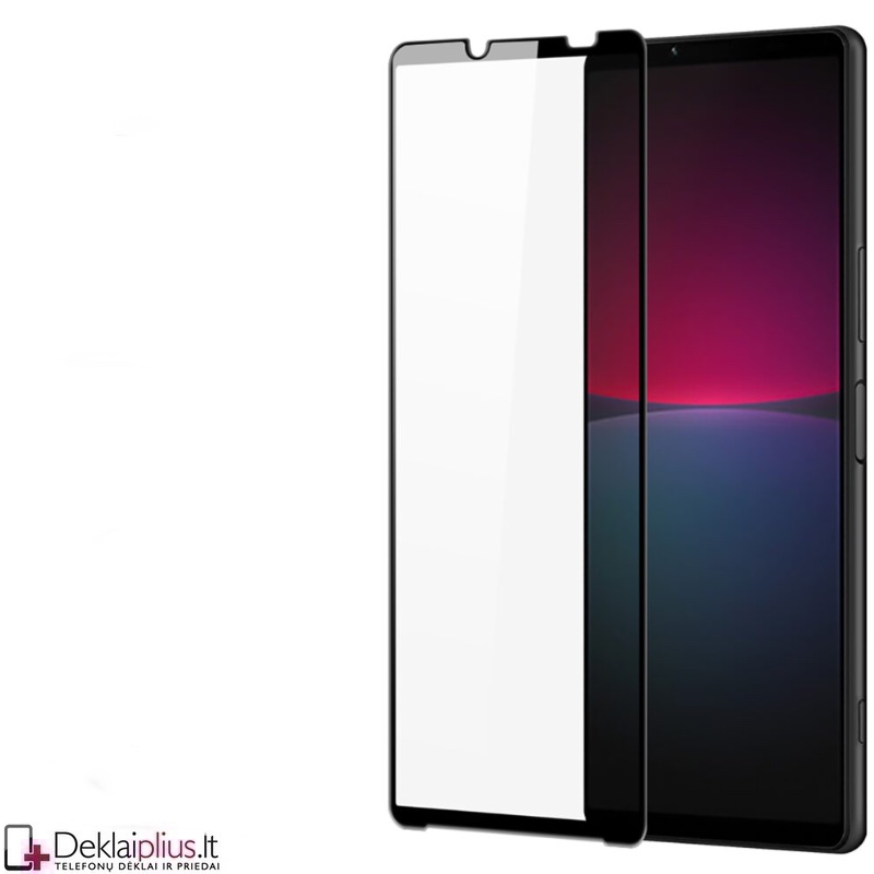 Telefono ekrano grūdintas stiklas - per visą ekraną (Sony Xperia 10 V/Xperia 10 VI) Telefono ekrano grūdintas stiklas - per visą ekraną (Sony Xperia 10 V/Xperia 10 VI)
